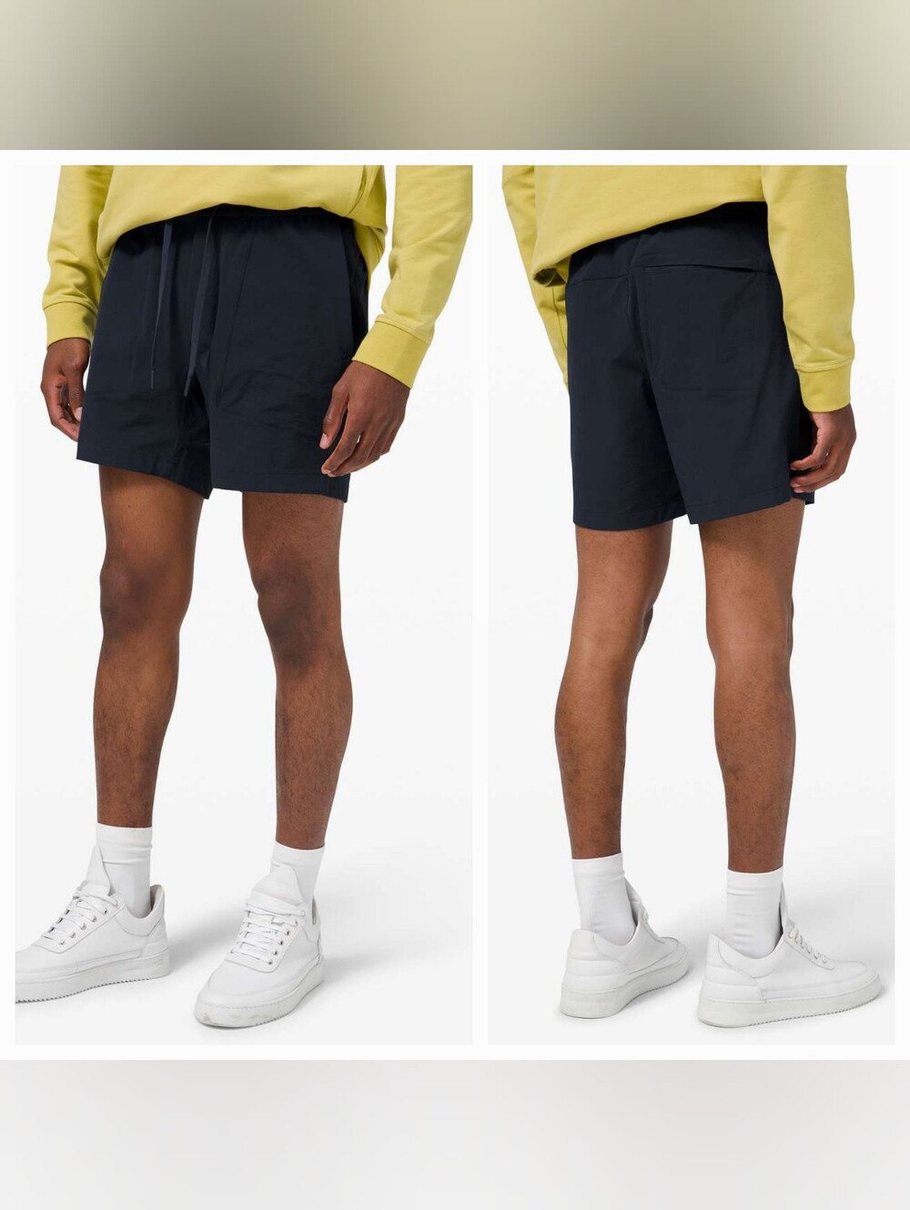 Lululemon Mens Bowline Short 5" Ripstop True Navy Size Large